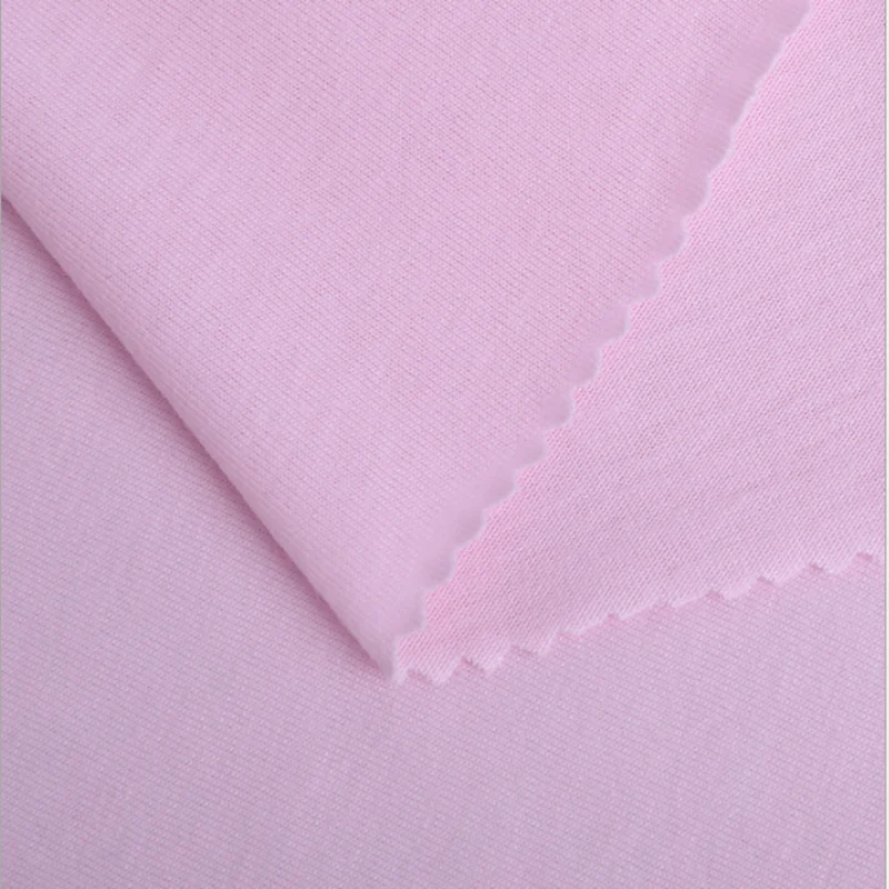 High Quality Soft 100% Organic Cotton Jersey Knit Fabric for Baby T-shirt