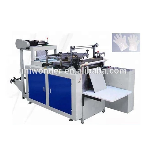 
Full Automatic Plastic PE Disposable Gloves Making Machine 