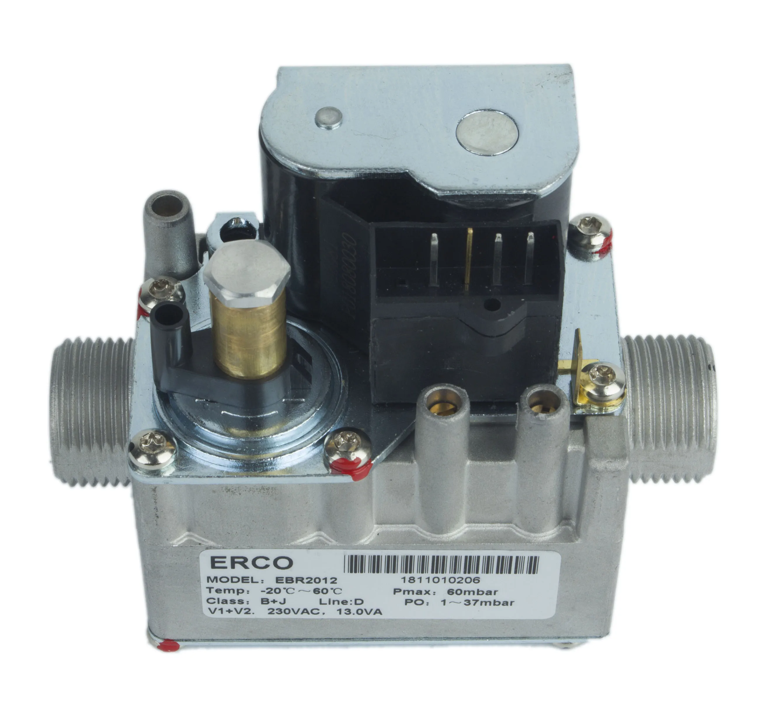 
Pre-mix gas valve for condensing system 