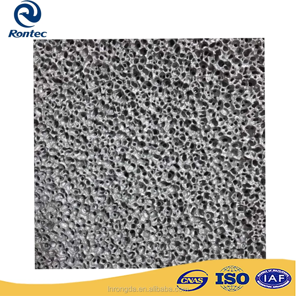 
Porous acoustic foam aluminum decorative material with punched holes 