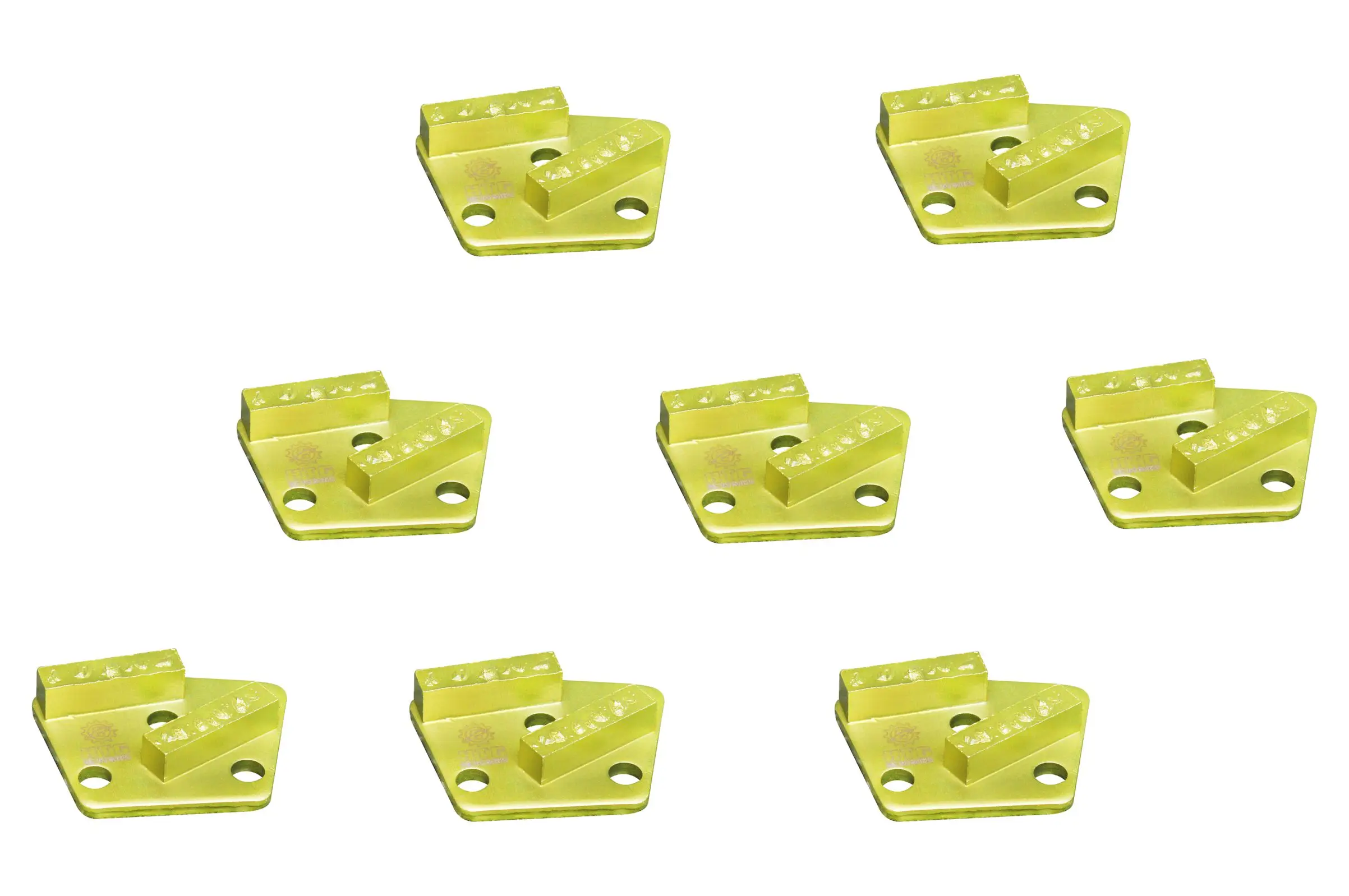 Factory direct sales and diamond  durable dry concrete floor polishing pads making machine