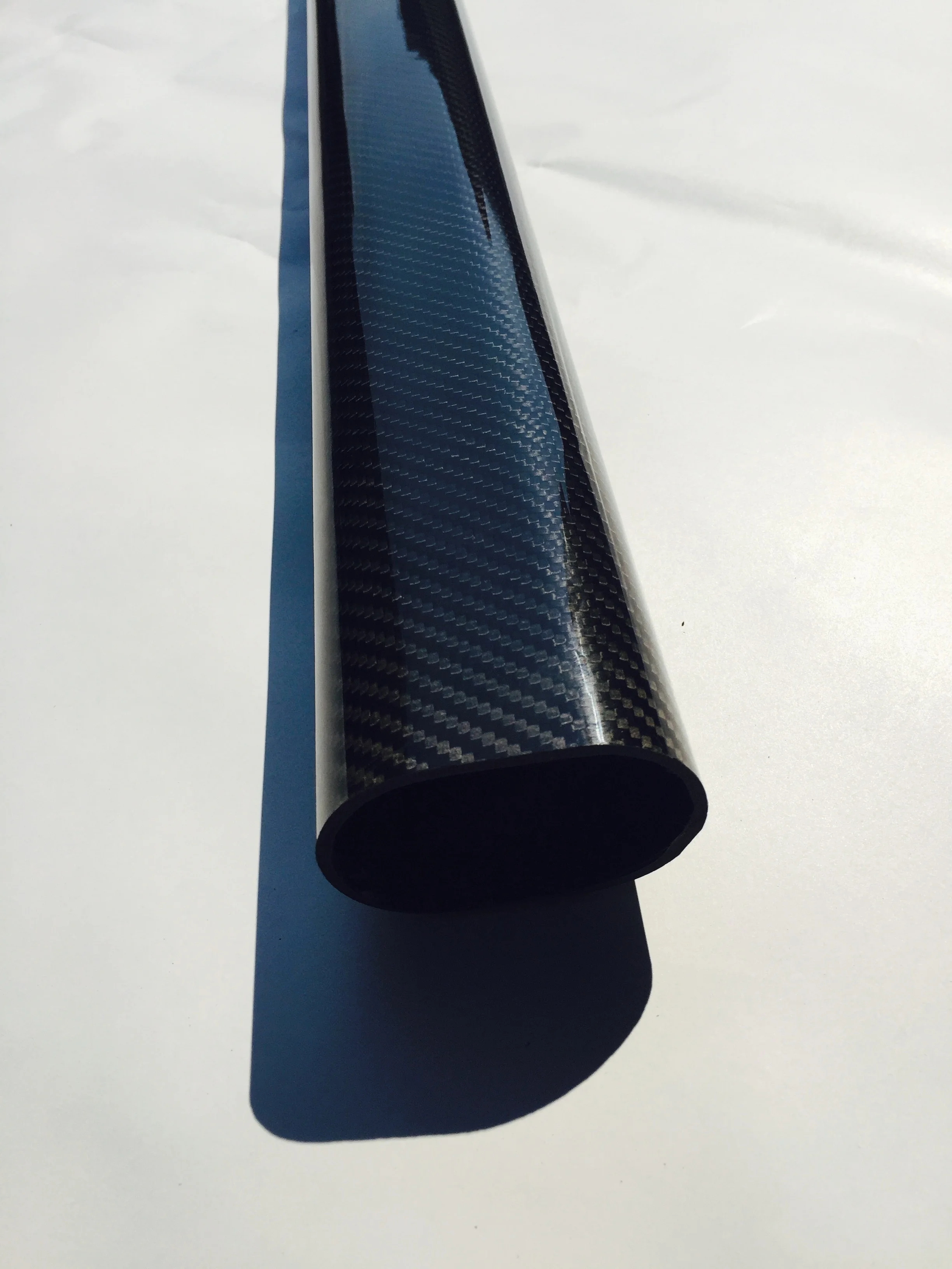 Овальная трубка из углеродного волокна высокого давления flexible1200мм 1500 мм