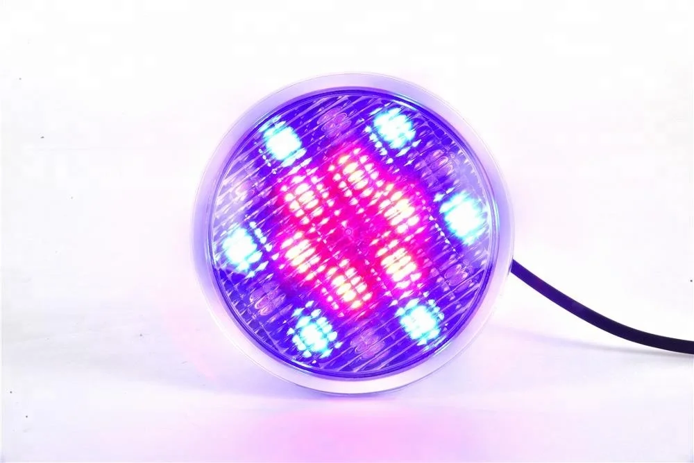 Global market hot ip68 waterproof rgb 12volt 18w par56 led swimming pool lighting