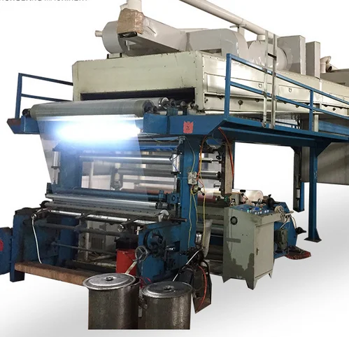 PET film  embossed leather, wallpaper  use Waterborne release transfer coating DCW217/ Coating machine