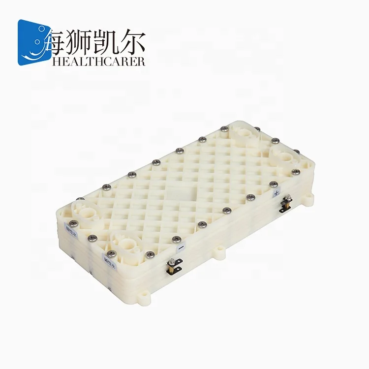 Family drinking water processor easy install electrolysis cell chamber