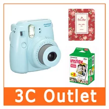 Fujilfilm Instant Mini 8 Camera + Fuji Instax Twin Pack Film + 64 Sheets Photo Frame
