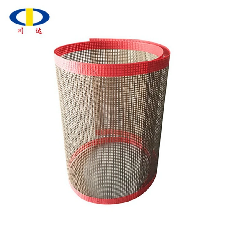 Ptfe mesh conveyor belt for uv dryer, shrinking and fusing machine