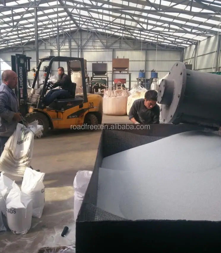 Premix type microsphere glass beads for road marking paint