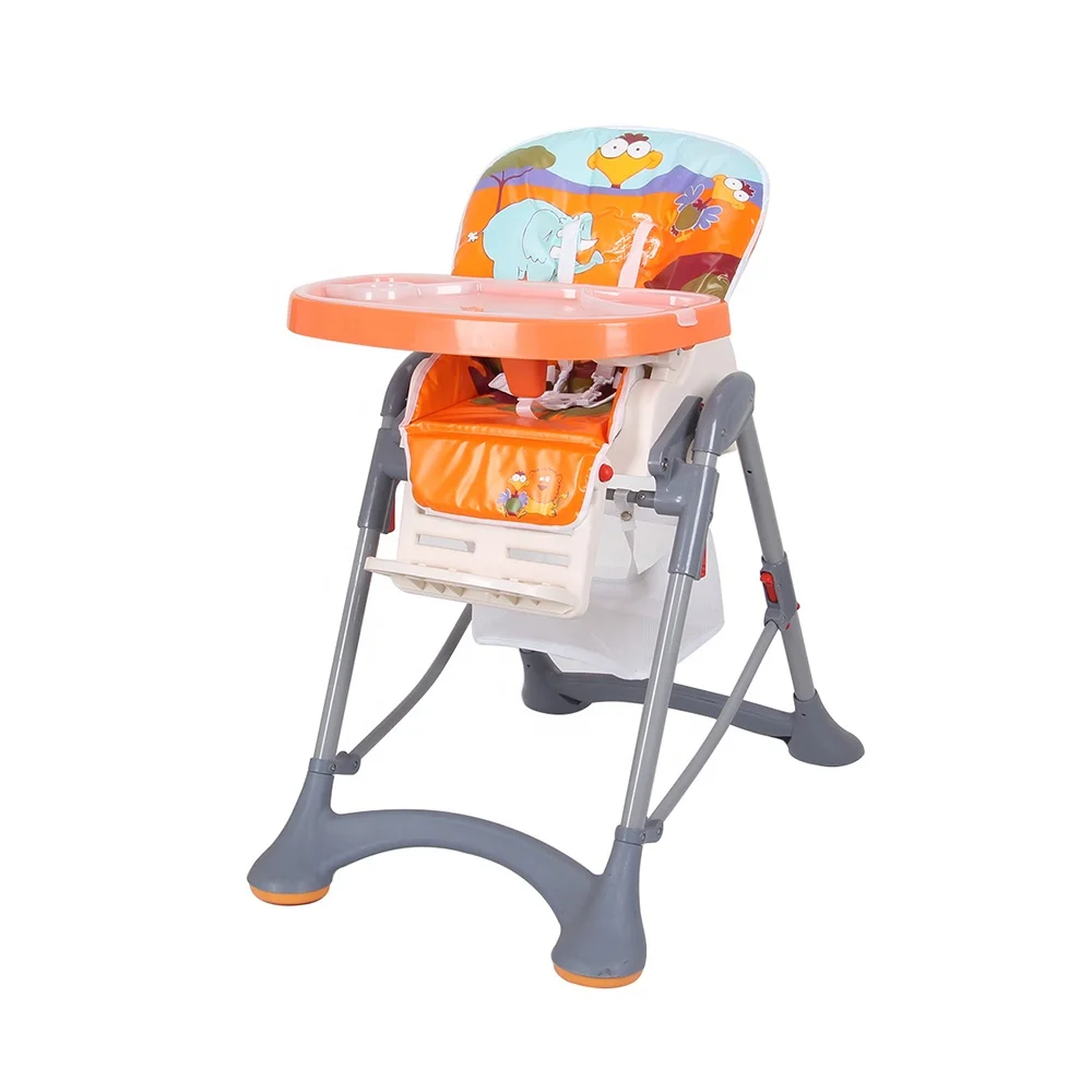 2023 High quality plastic multi function adjustable baby high chair 521