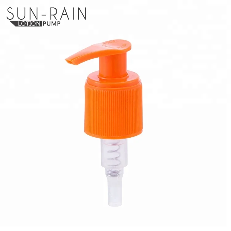 Left and right opening plastic liquid soap dispenser pump