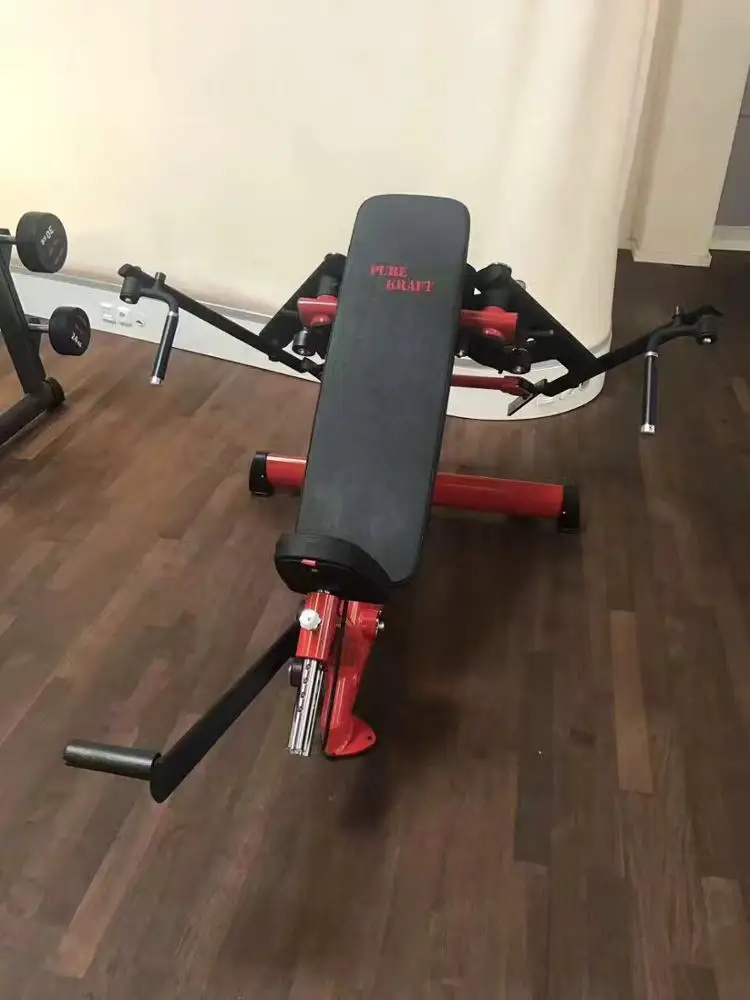 Huiti commercial gym equipment plate loaded machine Gym80 series BIRD TRAINER chest press machine