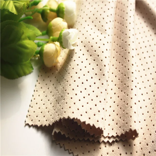 Дешевая оптовая вязаная ткань из замши для платья