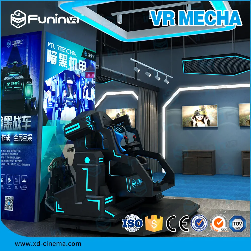 
Children market popular VR Mecha Simulator theme park dinosaur 9d vr equipment 