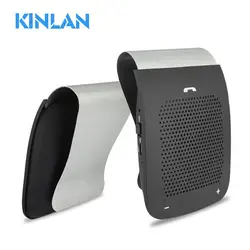 MultiPoint Wireless bluet In-car hands free car kit Microphone car visor portable speaker with metal clip