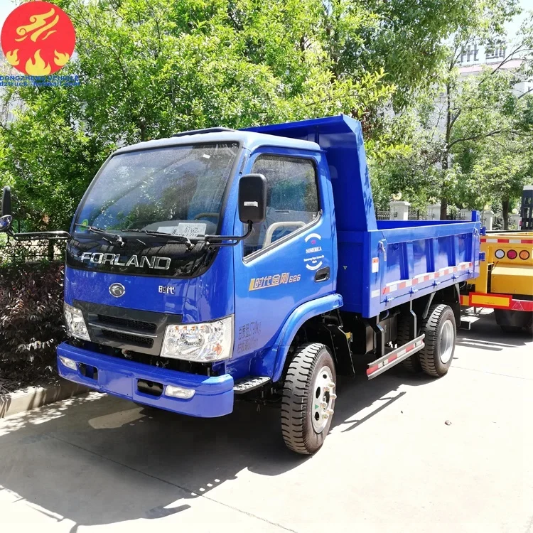 Foton Forland 5t dump dumper truck with hgih and low shaft, Forland tipper truck for sale