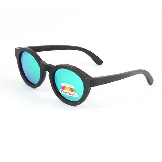 New cool  Polarized  Men  brand designer  bamboo wooden Sunglasses