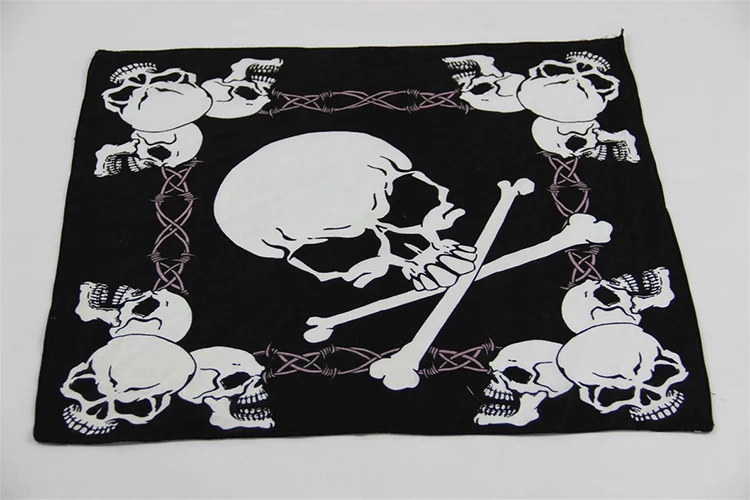 2019 New promotional bandana customized cotton bandana square fashion bandana