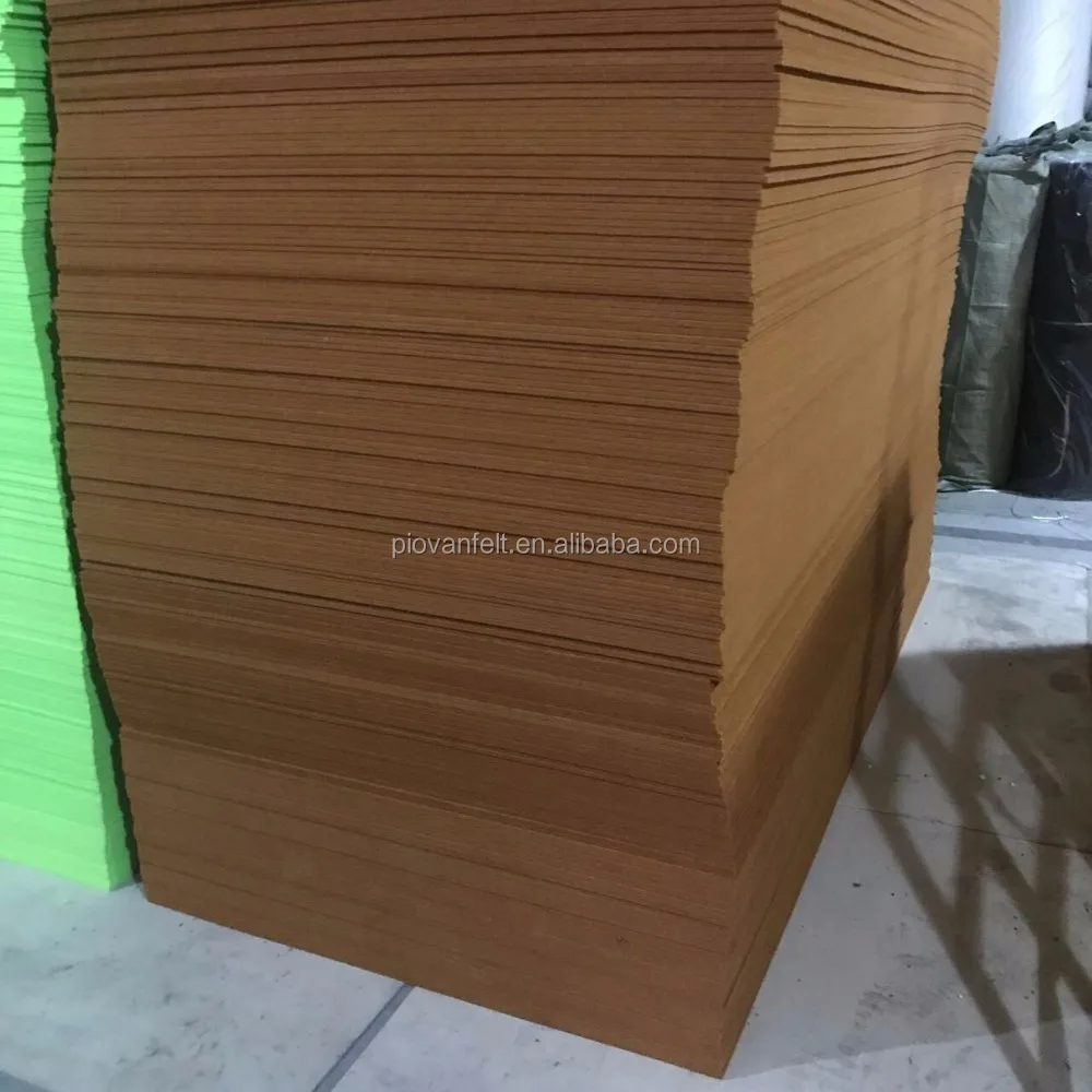 Eco friendly 100% Acoustic Felt Fabric for soundproofing