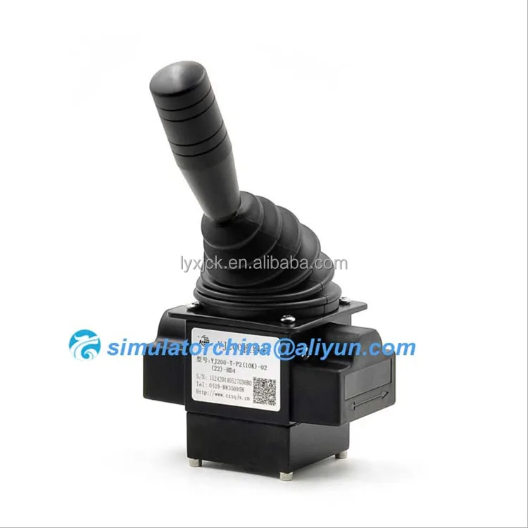 Operating lever potentiometer joystick for coal mine hoist