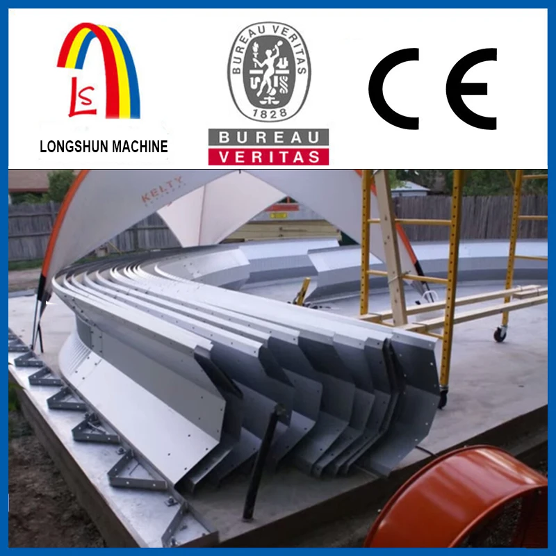 steel arch building machine