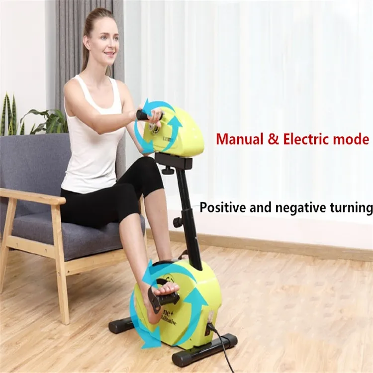 Factory price physical therapy active passive motorized rehabilitation electric exercise bike for disabled