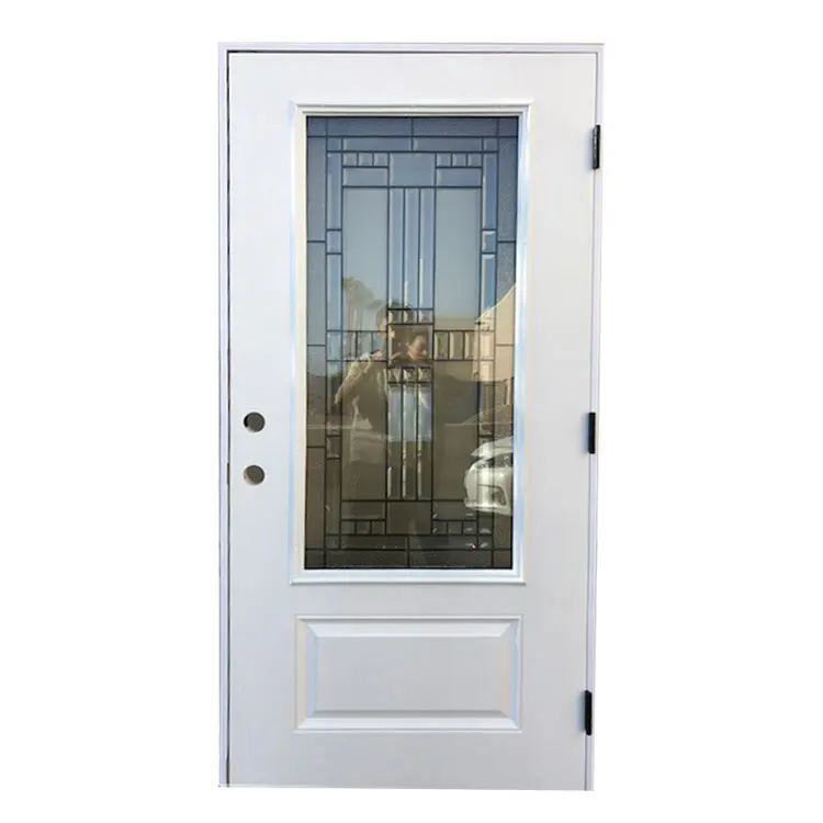 Горячая Распродажа, дверь SMC, кожаная внутренняя дверь индивидуального размера