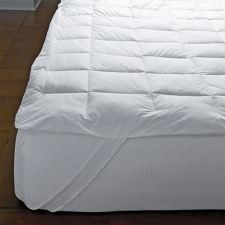 
Wholesale Sleep Well Organic High Density Quilted Bed Mattress Pad Protector Cover Mattress Cover 