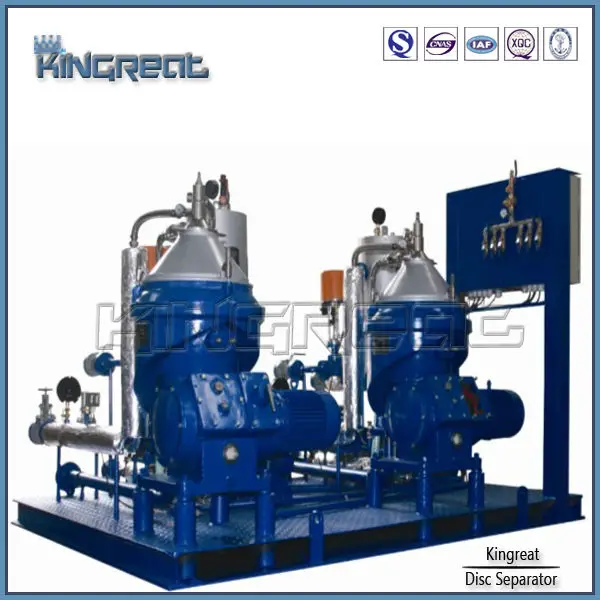высокий выход автоматическое разделение тип диска центробеёный фильтр дизельное топливо