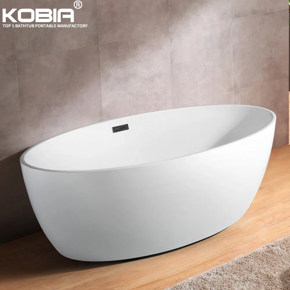 rectangular Seamless clear Acrylic roll top bath tubs /cheap freestanding normal rustic bathtub