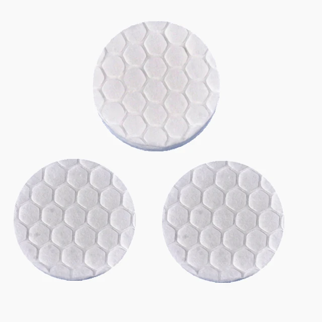 100% pure cotton makeup/nail polish remover pads round facial cleansing| hypoallergenic absorbing cotton rounds for face
