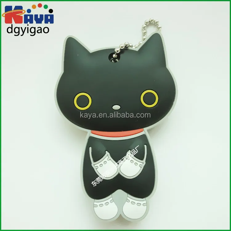 China manufacturer custom pvc keychain / Good quality rubber keychain and plastic keychain