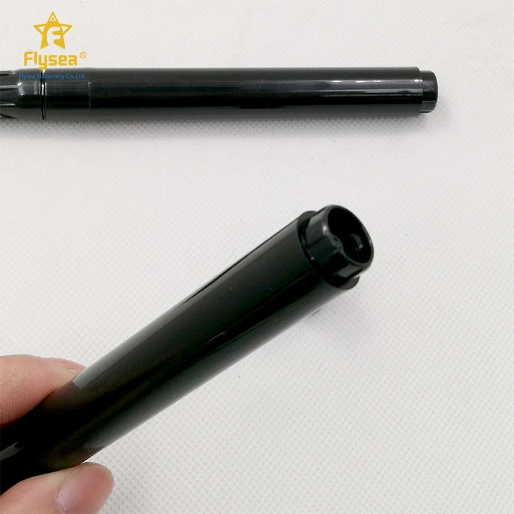 Black Plastic  Accessories 15MM Empty Marker Pen