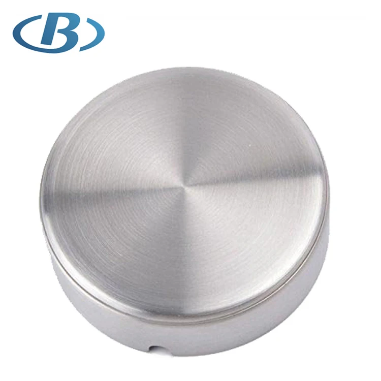 fashion designs stainless steel ashtray round portable for cigarette smoking indoor outdoor(3 sizes)