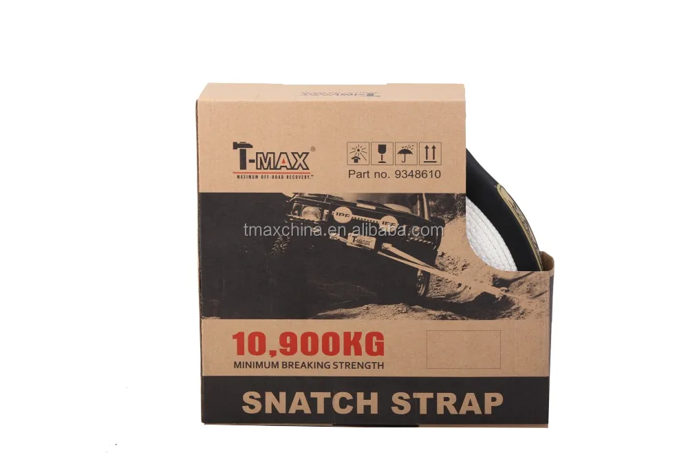 T-MAX HeavyDuty Car Truck 4WD Steel Towing Cable Tow Rope Snatch Strap