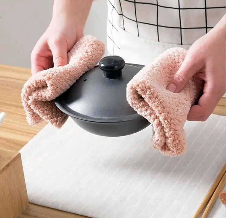
Wholesale kitchen wipe microfiber cleaning cloth dish cloth super absorbent cleaning cloth 