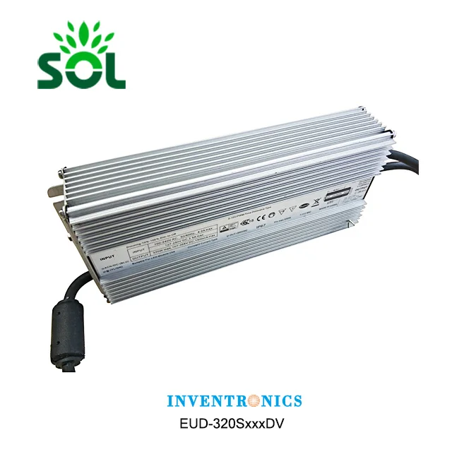 Inventronics EUD Series 600W 0-10V Timer Dimmable Programmable IP67 Led Driver