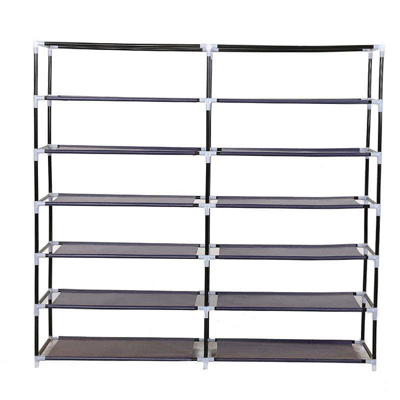 
Wholesale Non-woven folding fabric shoe cabinet storage organiser closet organizer shoe rack living room furniture 