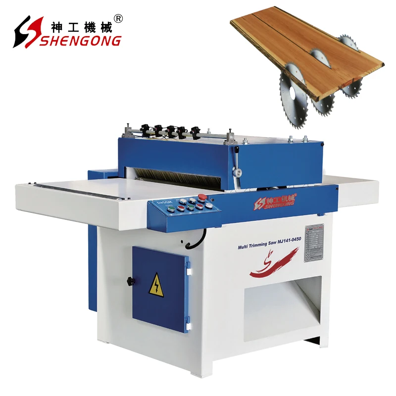 Shengong Multirip Trimming Saw Machine,Woodworking Machine