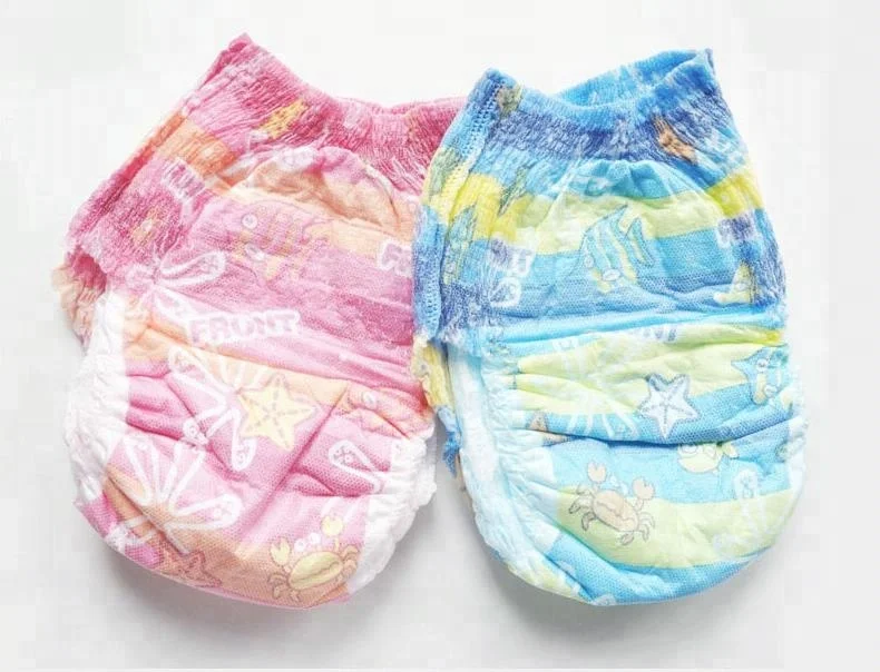 baby swim diaper training disposable diaper pants for baby  Soft Breathable