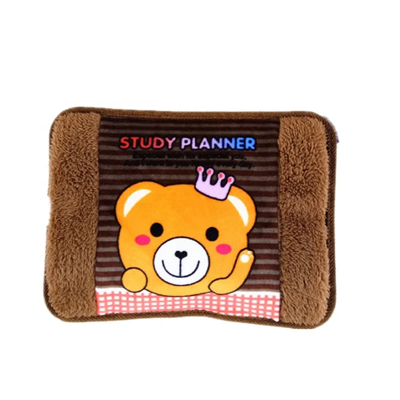 Cute Electric Hot Water Bag Covers Cartoon Figure Plush Doll Pillow Design