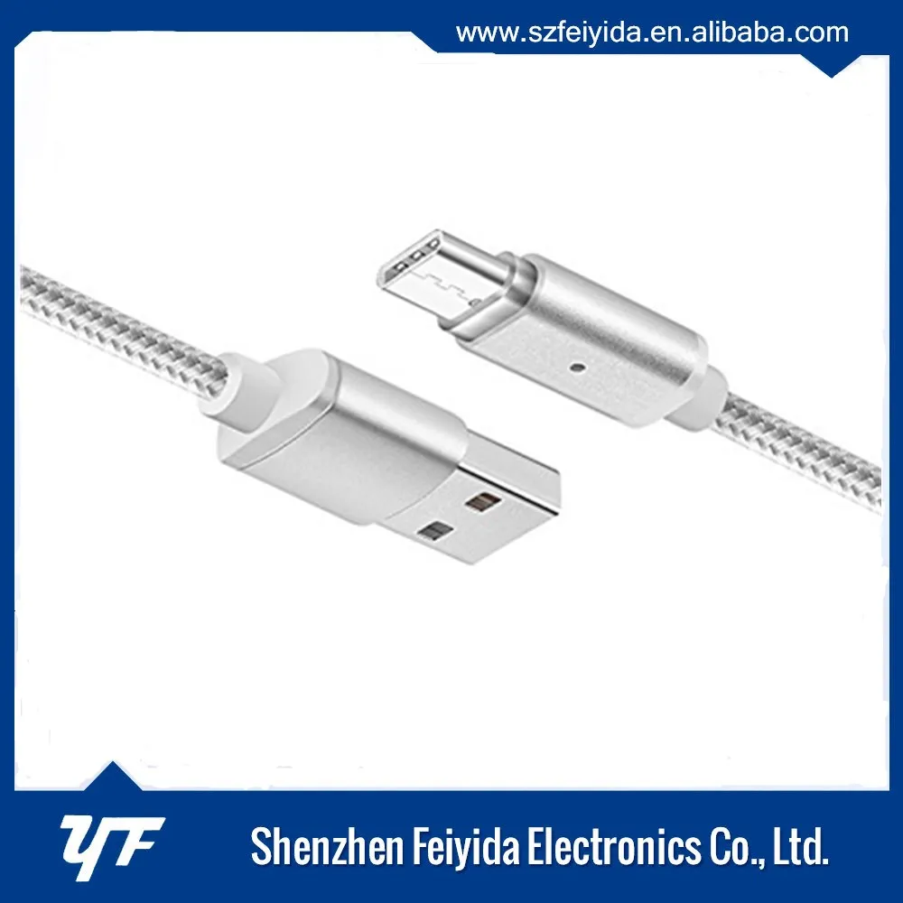 Оригинал Нейлоновая оплетка зарядное магнитный телефонный кабель для iphone