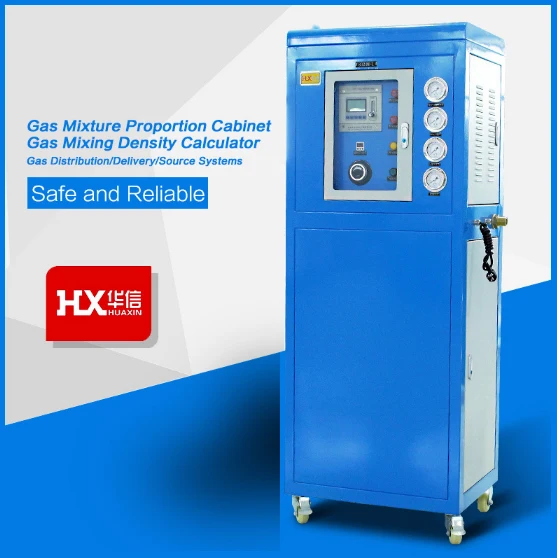 
Industries gas mixer CO2+Ar and any other two gases 