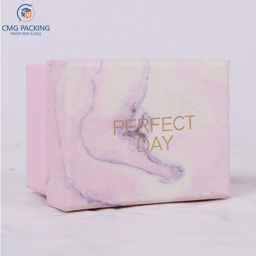 custom  Pink marble wedding gift bags packaging boxes wedding favors and gifts party supplies paper bag with handles tablewares