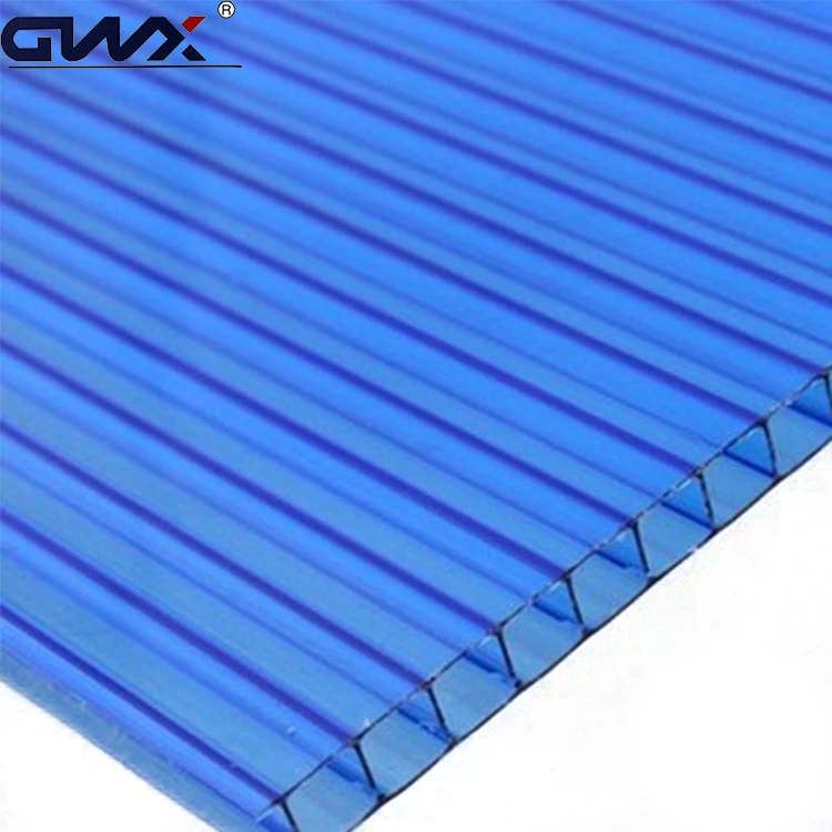 6mm Skylight Blue Makrolon 100% Virgin Material Plastic Polycarbonate Solar Panel