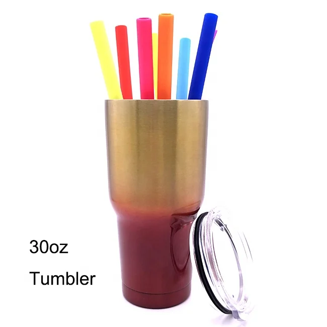 255*12*9mm Straight Reusable Colorful Edible Safety Drinking Silicone  Eco Friendly Straws For Smoothie and Milk Shake