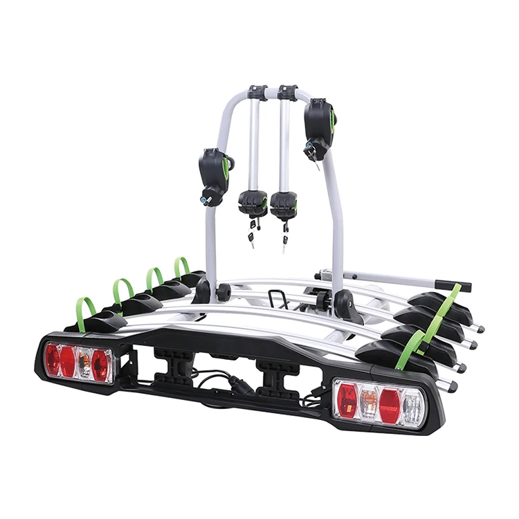 Bike rear rack Universal car bear aluminum towbar ball carrier, tow ball aluminum bike carrier hot seller in European market