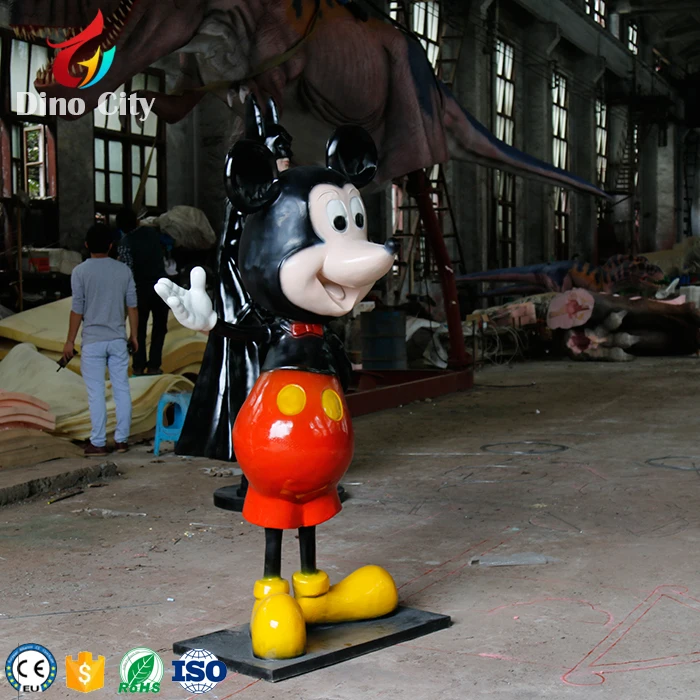 Customized Fiberglass Life Size Donald Duck Statues For amusement parks