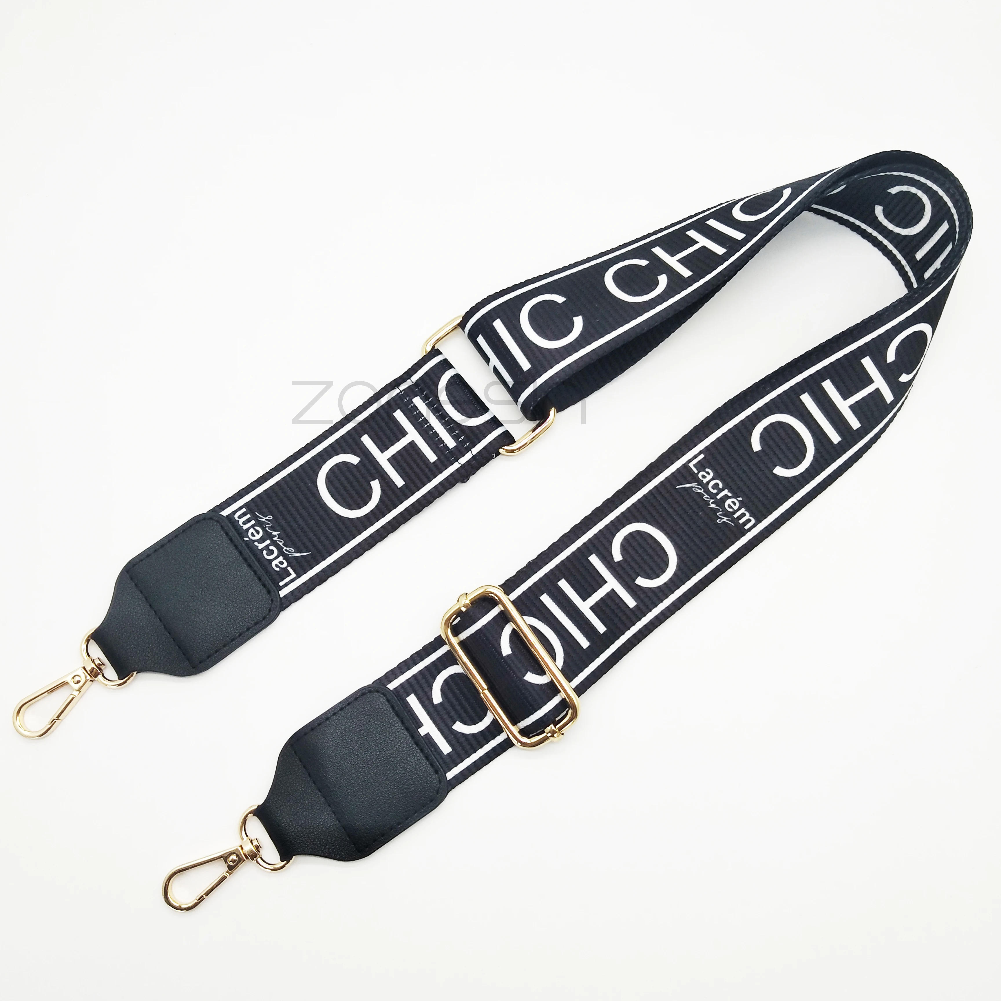 ZONESIN Print Handbag Replacement Adjustable Purse Strap Crossbody Shoulder Bag Straps Custom Logo