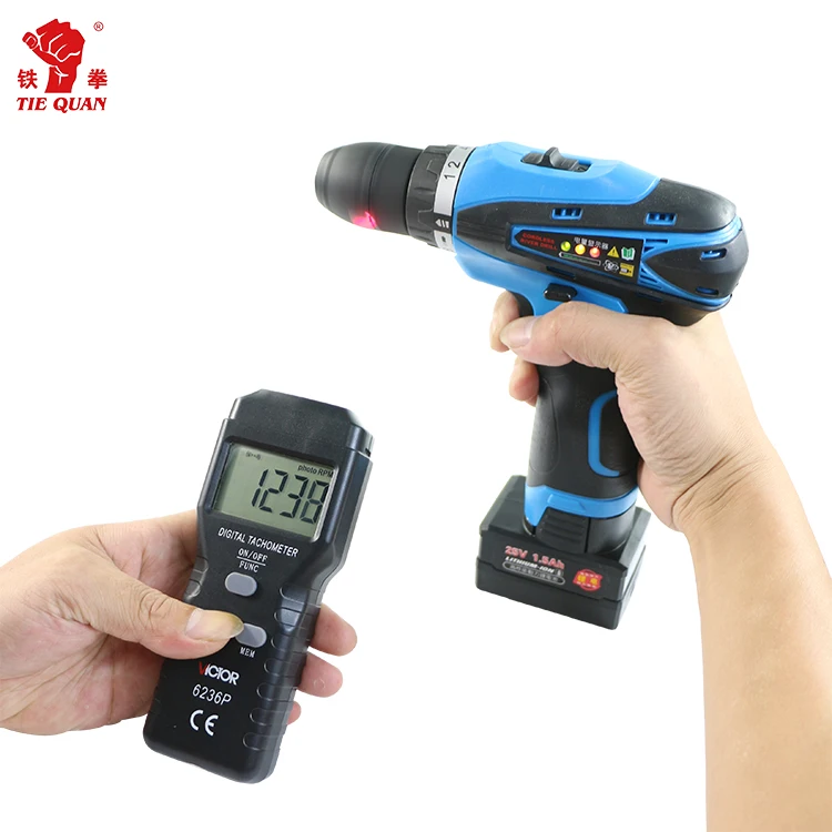 25V rated voltage power wireless machine brush drill