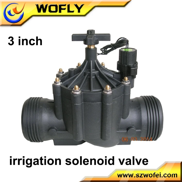 2 Inch 1 Inch 1.5 Inch 12V Plastic Solenoid Valve For Farm Irrigation System